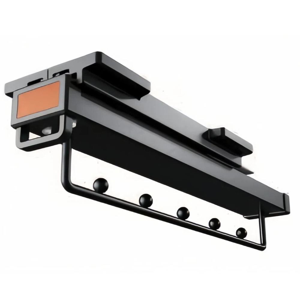 Top-mounted 5-ball clothes hanger