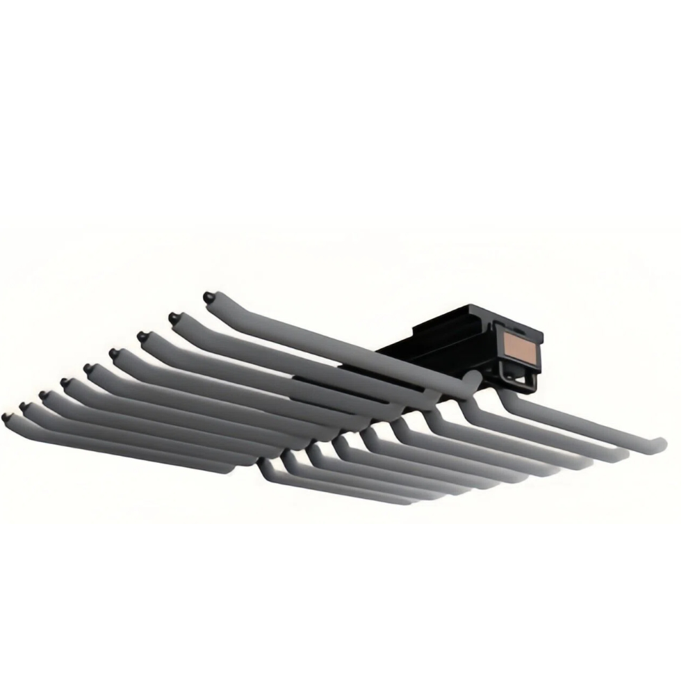Top-mounted Double Row Trouser Rack