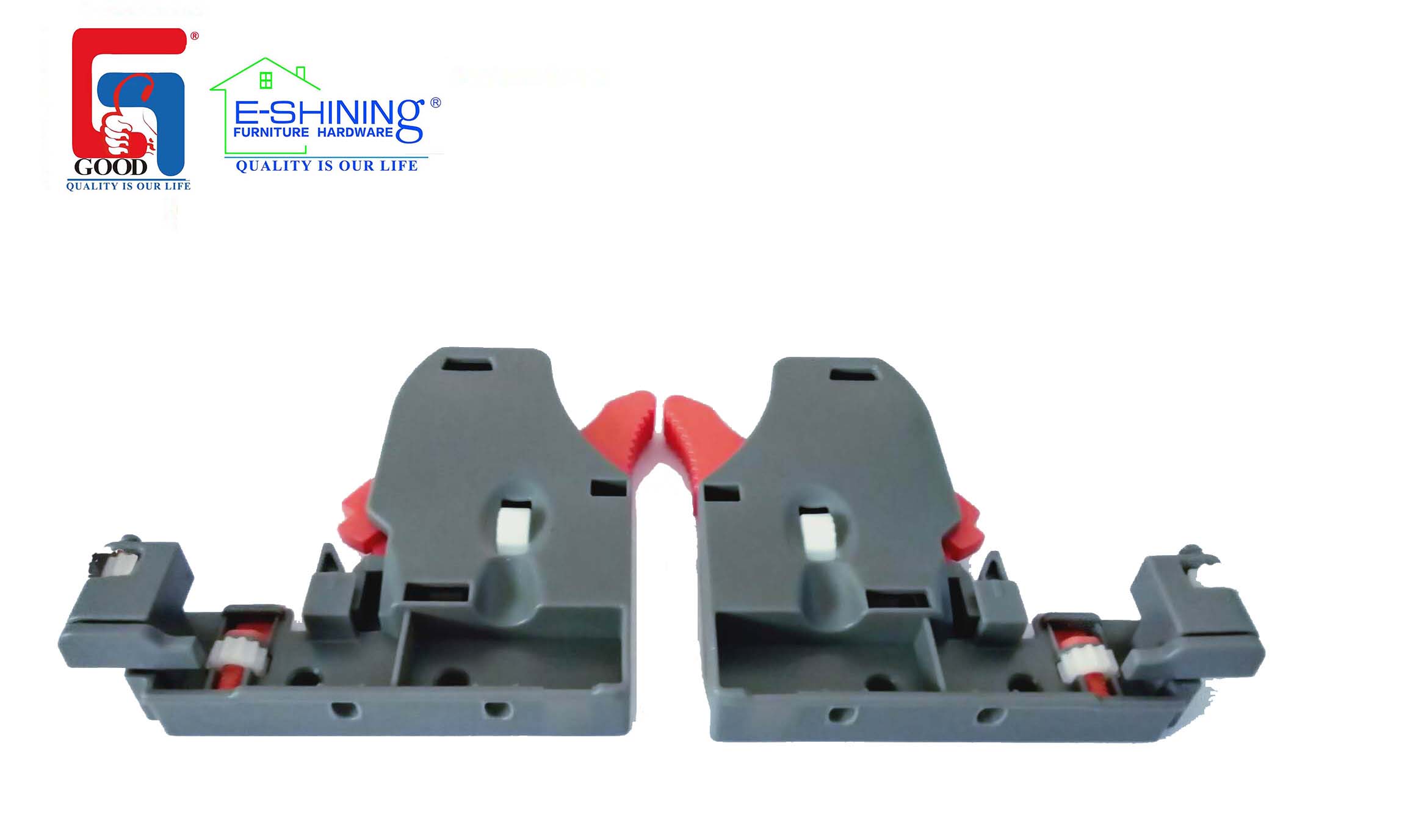 3D release levers for Under-mount slides