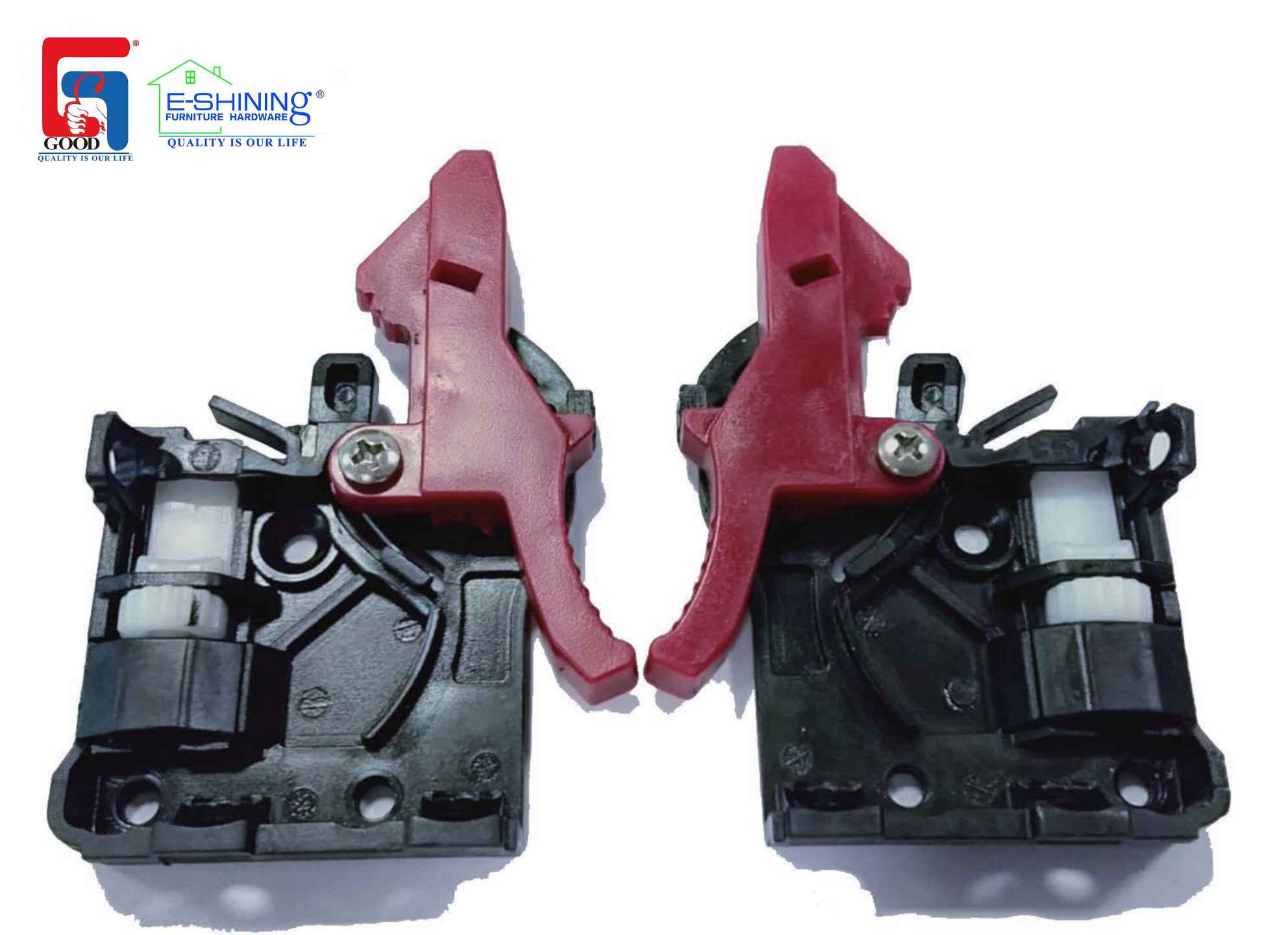 1D release levers for Under-mount slides