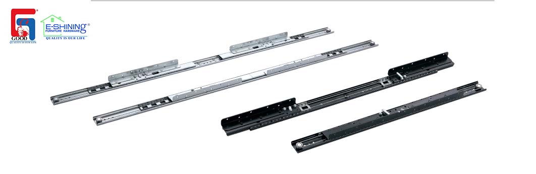 48MM Heavy Duty Concealed Bottom Mount Staircase Cabinet Slide