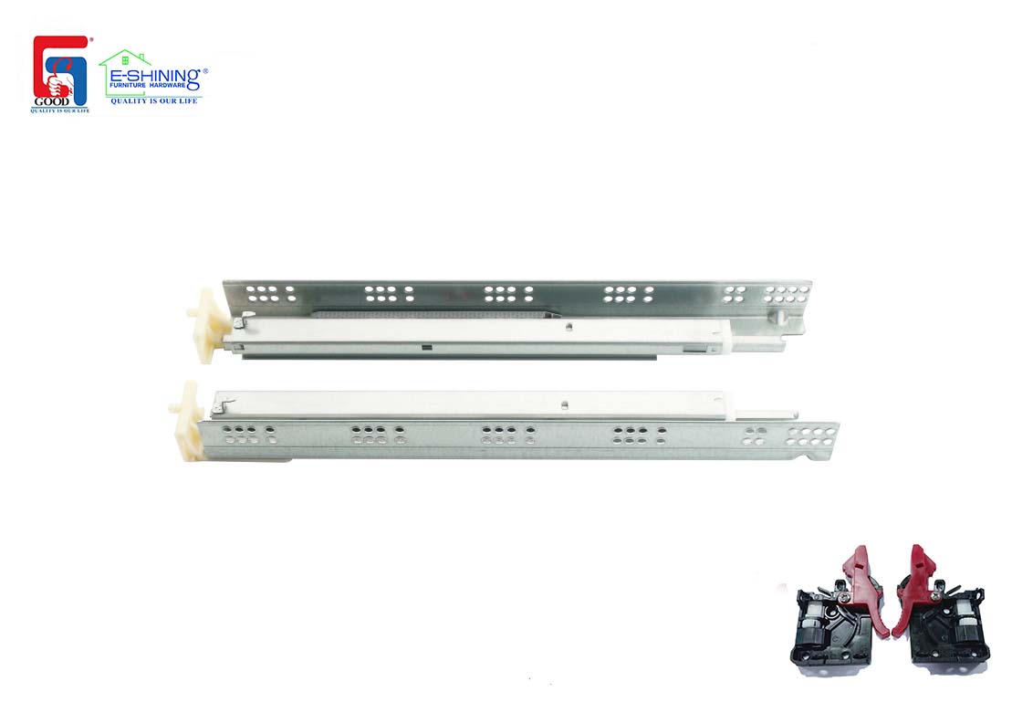 Concealed Under Mount Slide- Face-Frame SOFT-Close, FULL Extension-16mm/19mm Drawer Material