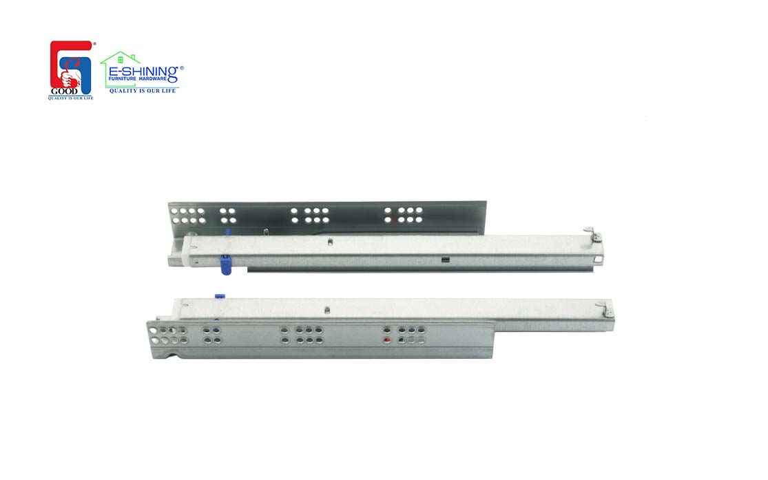 Concealed Under Mount Slide- Frameless Touch-Open, FULL Extension-16mm/19mm Drawer Material
