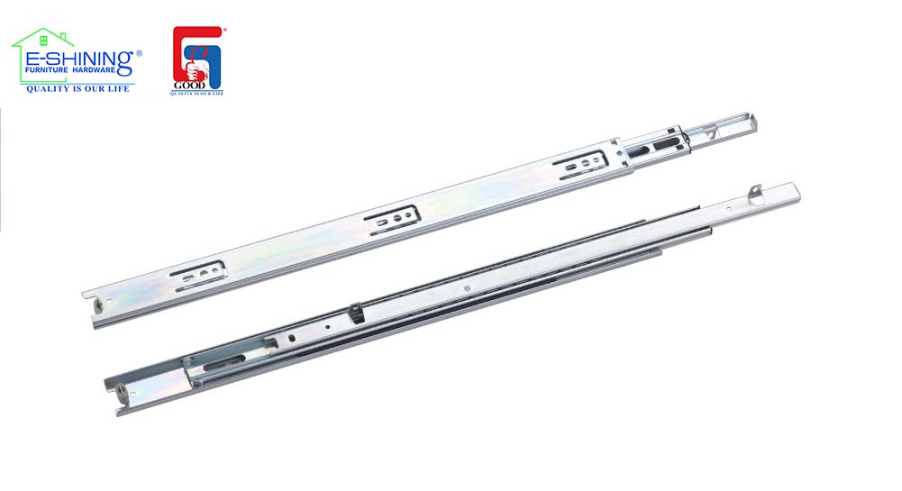 44lb. 36MM Light Duty Full Extension Slide with Shelf Tabs
