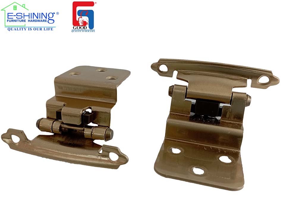 Self Closing 3/8 inch Inset Cabinet Door Hinge American Antique Style Cabinet hinge